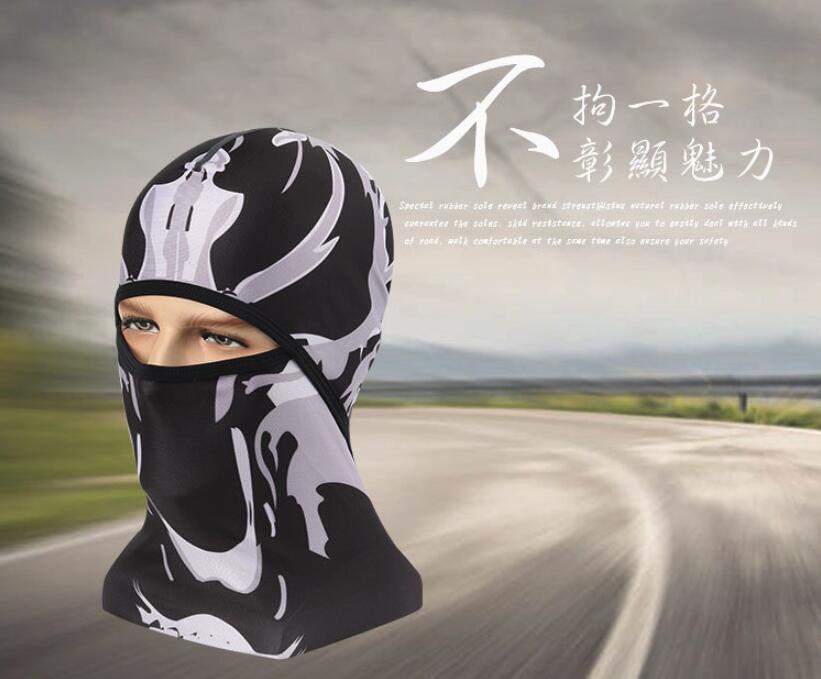 Sports Headwear Motorcycle Riding Headgear Magic Sport Scarf Full Face Mask Balaclava One size_Skull B - Premium Protective Gears from Rapidvehicles - Just $18.99! Shop now at Rapidvehicles