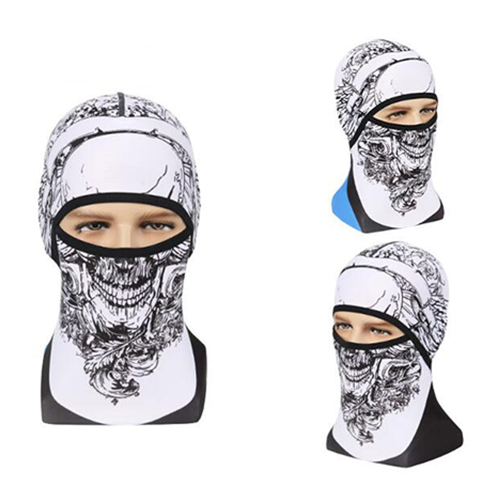 Sports Headwear Motorcycle Riding Headgear Magic Sport Scarf Full Face Mask Balaclava One size_Skull B - Premium Protective Gears from Rapidvehicles - Just $18.99! Shop now at Rapidvehicles