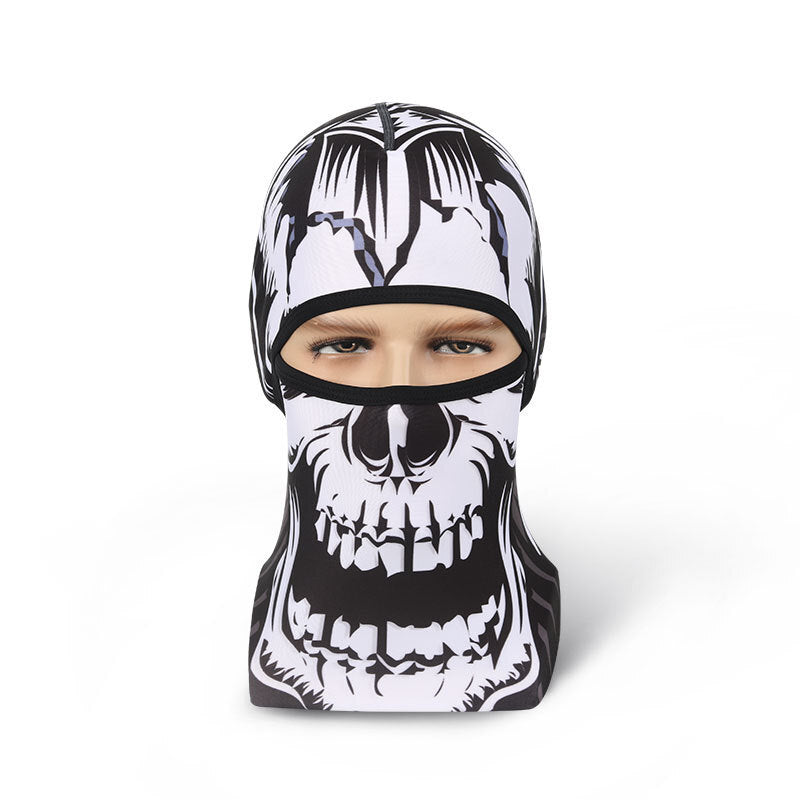 Sports Headwear Motorcycle Riding Headgear Magic Sport Scarf Full Face Mask Balaclava One size_Skull B - Premium Protective Gears from Rapidvehicles - Just $18.99! Shop now at Rapidvehicles