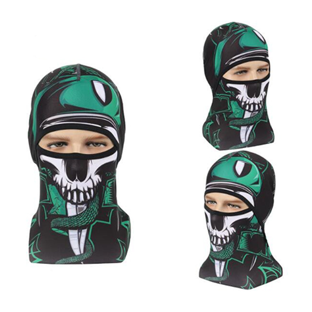 Sports Headwear Motorcycle Riding Headgear Magic Sport Scarf Full Face Mask Balaclava One size_Necromancer E - Premium Protective Gears from Rapidvehicles - Just $18.99! Shop now at Rapidvehicles