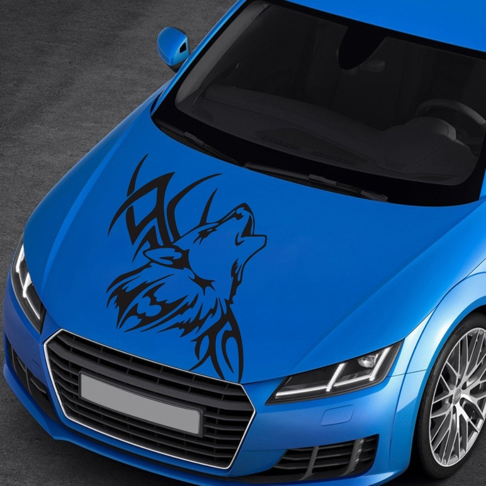 Tattoo Wolf Car Motorcycle Body Stickers Vinyl Car Styling Decal Accessories blue - Premium Car Stickers & Covers from Rapidvehicles - Just $19.48! Shop now at Rapidvehicles