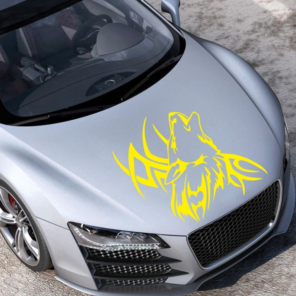 Tattoo Wolf Car Motorcycle Body Stickers Vinyl Car Styling Decal Accessories yellow - Premium Car Stickers & Covers from Rapidvehicles - Just $19.48! Shop now at Rapidvehicles