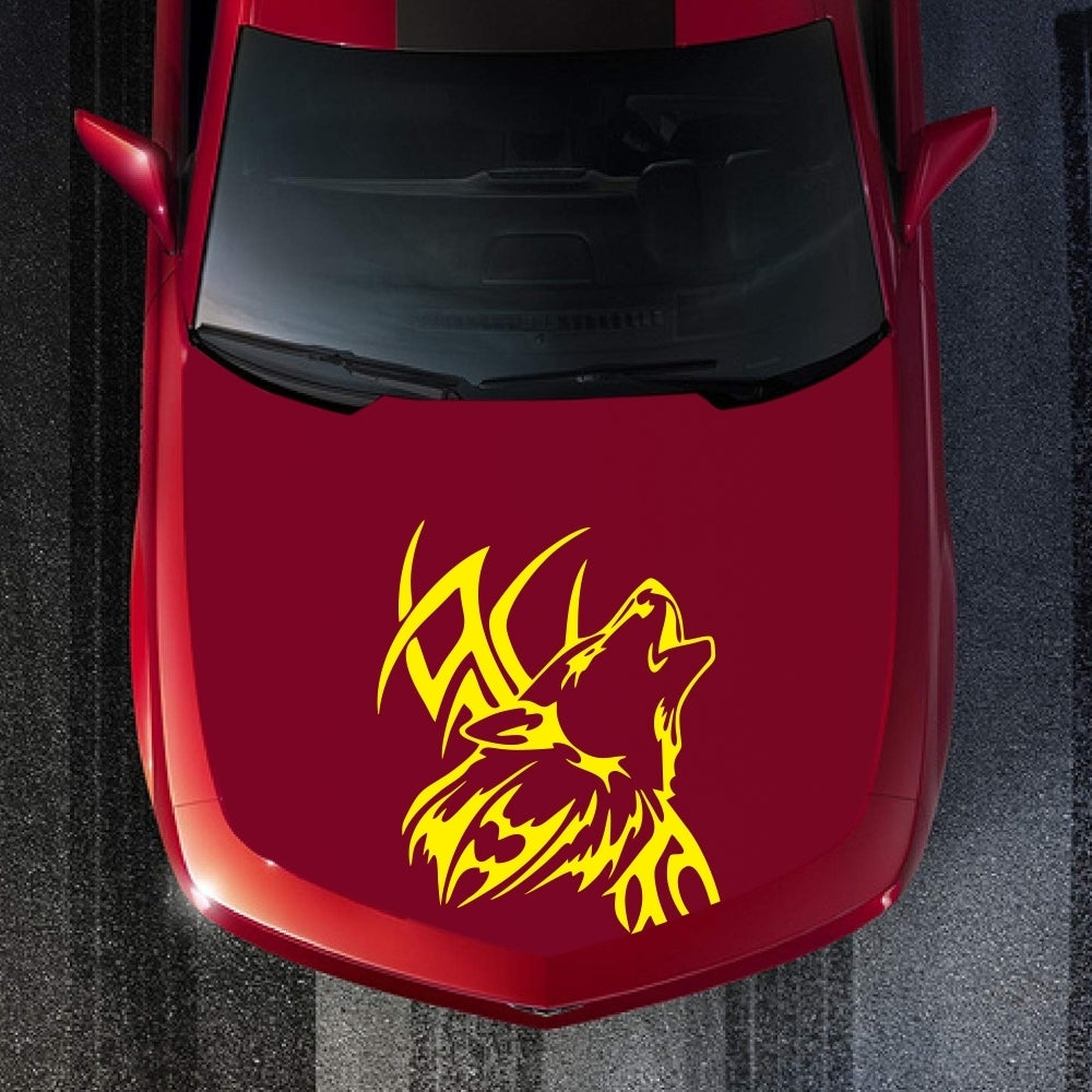 Tattoo Wolf Car Motorcycle Body Stickers Vinyl Car Styling Decal Accessories yellow - Premium Car Stickers & Covers from Rapidvehicles - Just $19.48! Shop now at Rapidvehicles