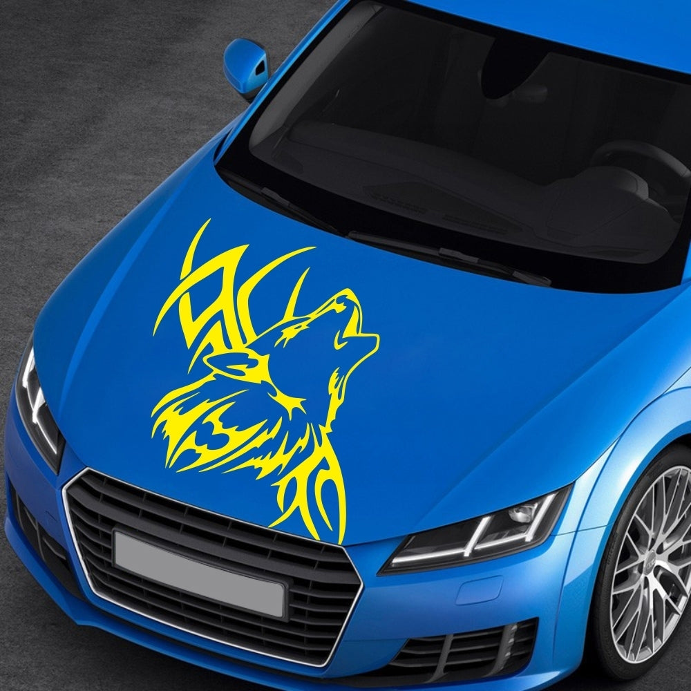 Tattoo Wolf Car Motorcycle Body Stickers Vinyl Car Styling Decal Accessories yellow - Premium Car Stickers & Covers from Rapidvehicles - Just $19.48! Shop now at Rapidvehicles