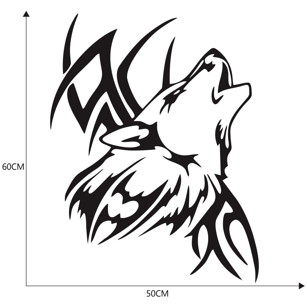 Tattoo Wolf Car Motorcycle Body Stickers Vinyl Car Styling Decal - Premium Car Stickers & Covers from Rapidvehicles - Just $21.59! Shop now at Rapidvehicles