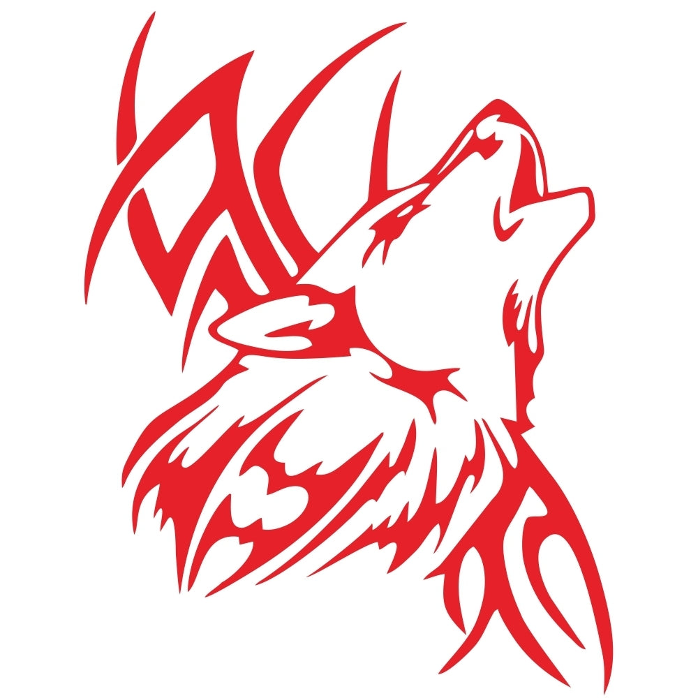 Tattoo Wolf Car Motorcycle Body Stickers Vinyl Car Styling Decal Accessories red - Premium Car Stickers & Covers from Rapidvehicles - Just $19.48! Shop now at Rapidvehicles