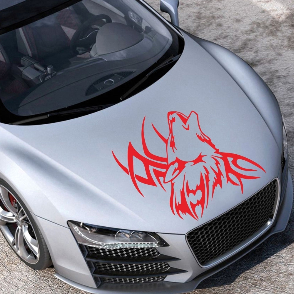 Tattoo Wolf Car Motorcycle Body Stickers Vinyl Car Styling Decal Accessories red - Premium Car Stickers & Covers from Rapidvehicles - Just $19.48! Shop now at Rapidvehicles