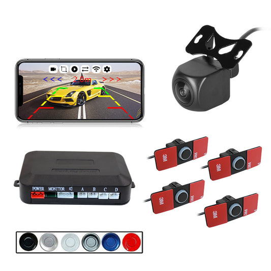 Wireless WIFI Car Rear View Reverse Parking Cam Radar Night - Premium Car Rear View Camera from Rapidvehicles - Just $91.99! Shop now at Rapidvehicles