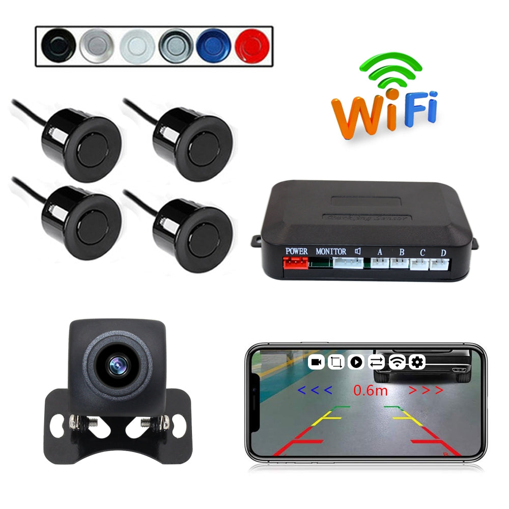 Wireless WIFI Car Rear View Reverse Parking Cam Radar Night - Premium Car Rear View Camera from Rapidvehicles - Just $91.99! Shop now at Rapidvehicles