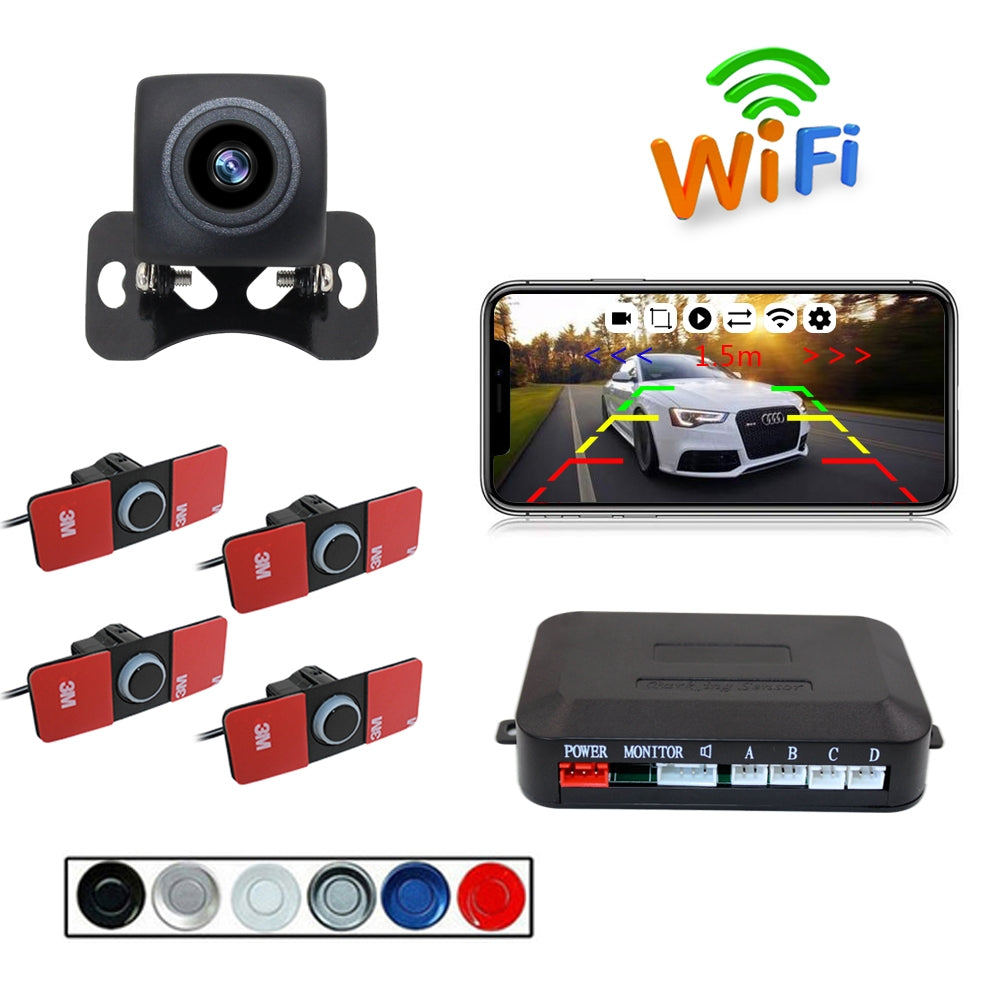 Wireless WIFI Car Rear View Reverse Parking Cam Radar Night - Premium Car Rear View Camera from Rapidvehicles - Just $91.99! Shop now at Rapidvehicles