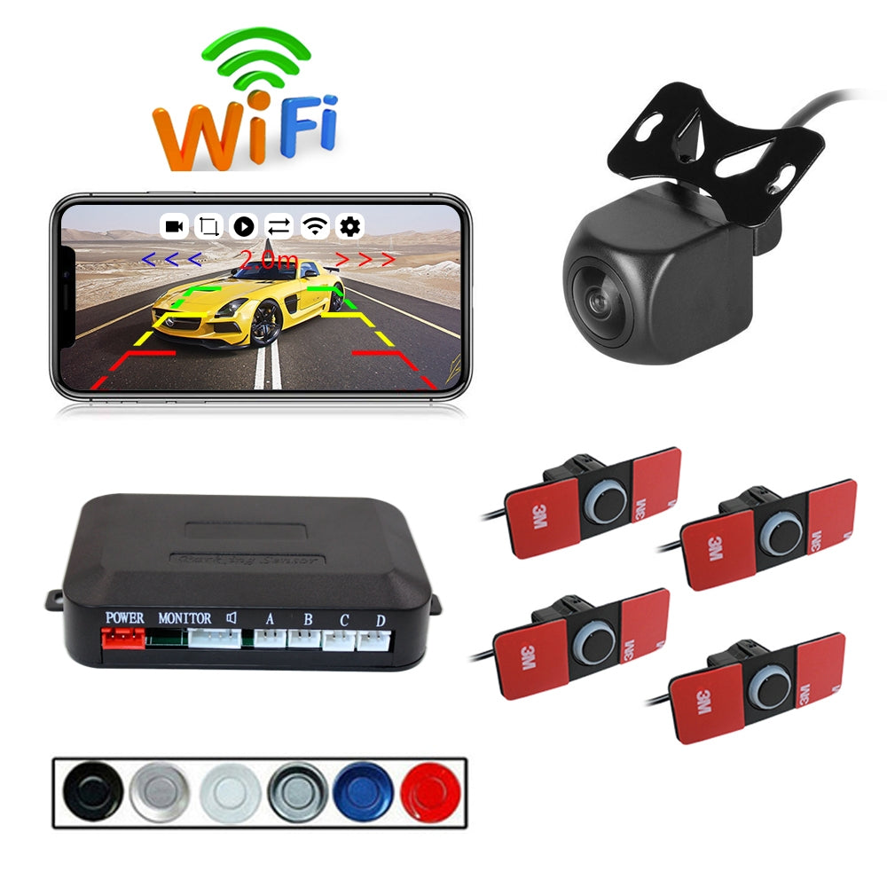 Wireless WIFI Car Rear View Reverse Parking Cam Radar Night - Premium Car Rear View Camera from Rapidvehicles - Just $91.99! Shop now at Rapidvehicles