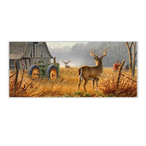 Car Rear Window Sticker Grass Deer Tractor Colorful Rear Windshield Window Waterproof Cars Sticker Decal Decor  168*74CM - Premium Car Stickers & Covers from Rapidvehicles - Just $43.07! Shop now at Rapidvehicles