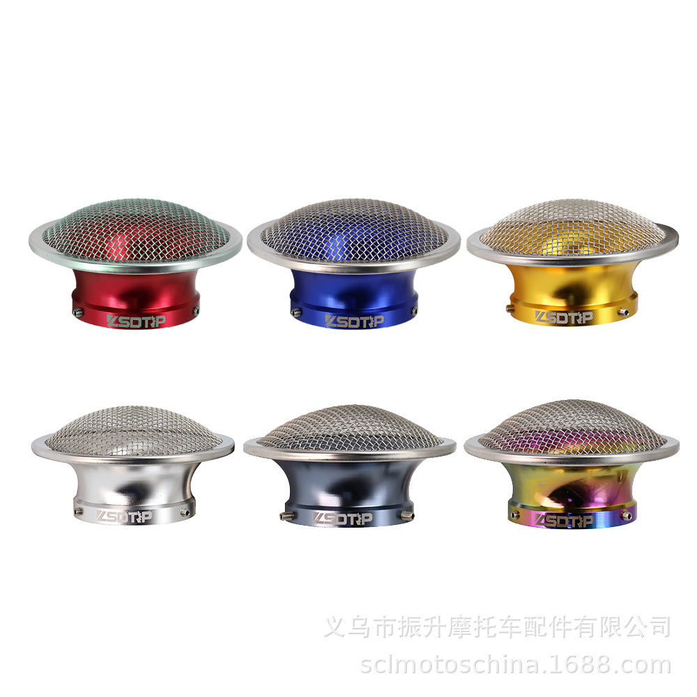 50mm Motorcycle Air Filter Wind Horn Cup Alloy Trumpet with Guaze for PWK28/30mm PE 28/30mm Carburetor 50mm color - Premium Motorcycle Accessories from Rapidvehicles - Just $28.99! Shop now at Rapidvehicles