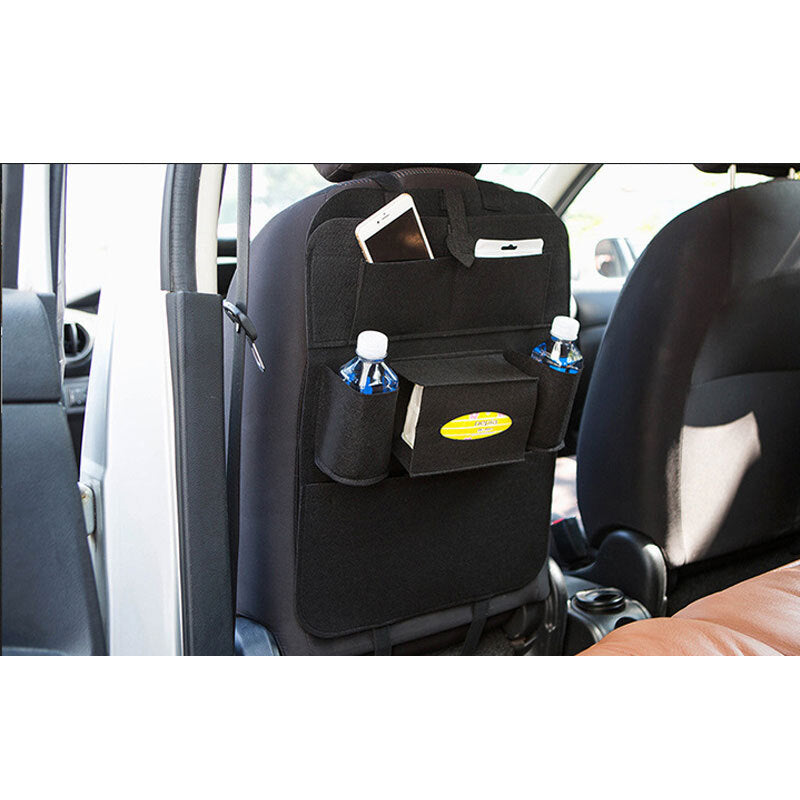 Car Back Seat Felt Multi Pocket Hanging Storage Bag Organiser Car - Premium Car Seat Cushion from Rapidvehicles - Just $16.99! Shop now at Rapidvehicles