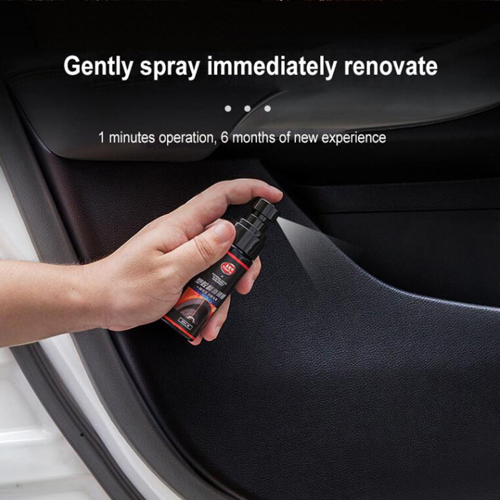 60ml car plastic ishment agent Instrument Panel Wax car interior leather Seat Restore Leather cleaning Repair agent Black red_60ml - Premium Maintenance Tools from Rapidvehicles - Just $14.99! Shop now at Rapidvehicles