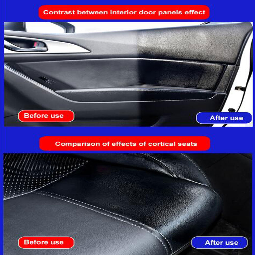 60ml car plastic ishment agent Instrument Panel Wax car interior leather Seat Restore Leather cleaning Repair agent Black red_60ml - Premium Maintenance Tools from Rapidvehicles - Just $14.99! Shop now at Rapidvehicles