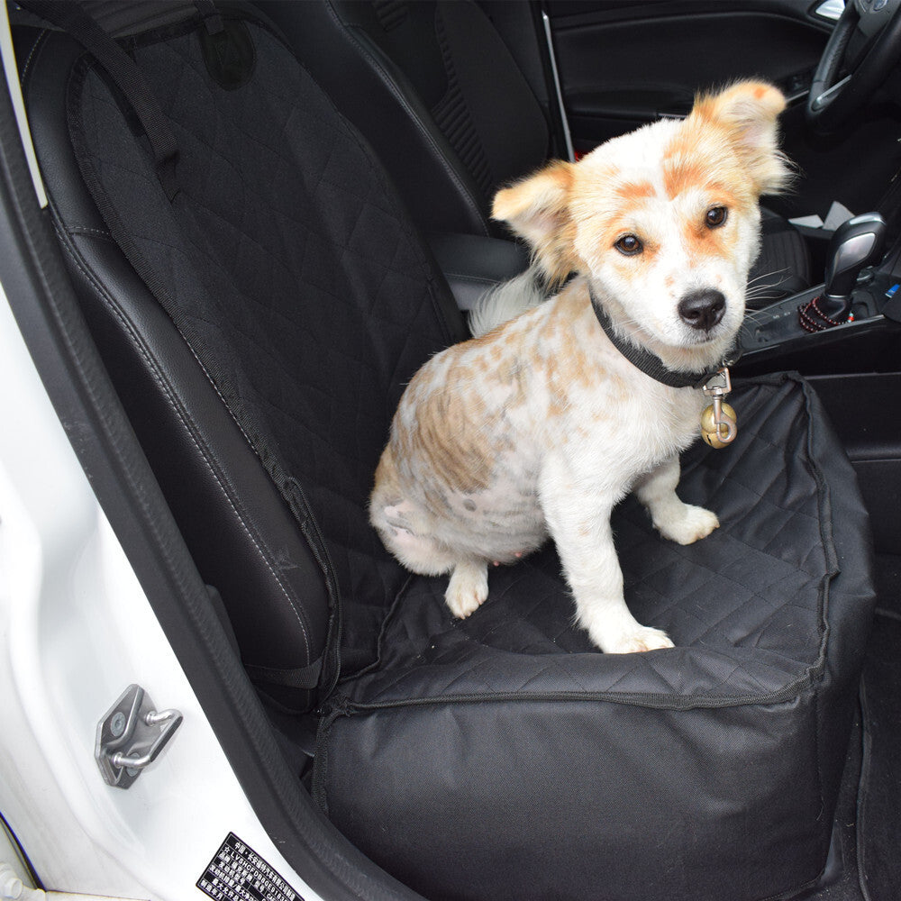 Pet Front Seat Cover Cushion for Cars Nonslip Padded Pet Seat - Premium Car Seat Cushion from Rapidvehicles - Just $46.99! Shop now at Rapidvehicles