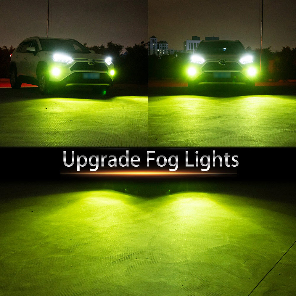 LED headlight front fog lamp 9-30 V 3000LM car modified green - Premium Car LED Lights from Rapidvehicles - Just $25.19! Shop now at Rapidvehicles