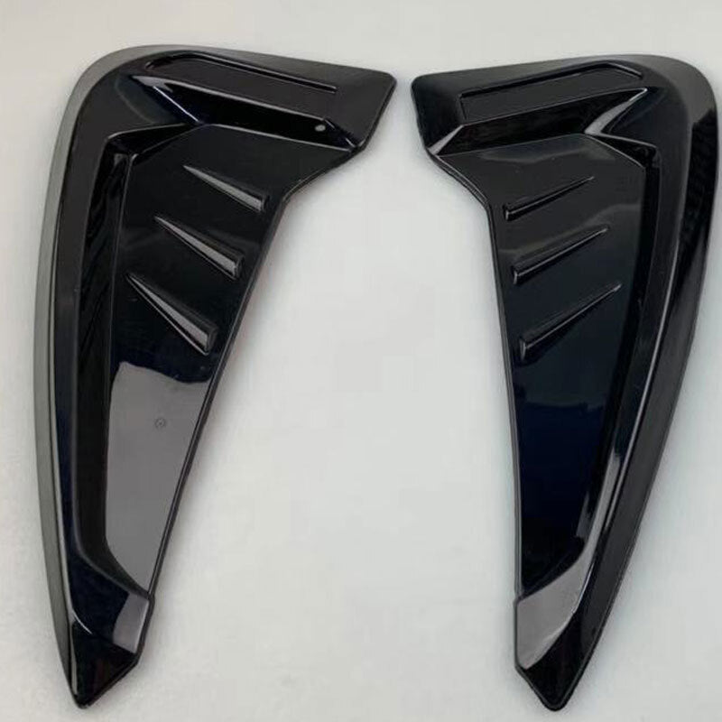 2Pcs Car Side Mudguard Air Vent Covers Black Rubber Shark Gills - Premium Other Exterior Parts from Rapidvehicles - Just $26.99! Shop now at Rapidvehicles