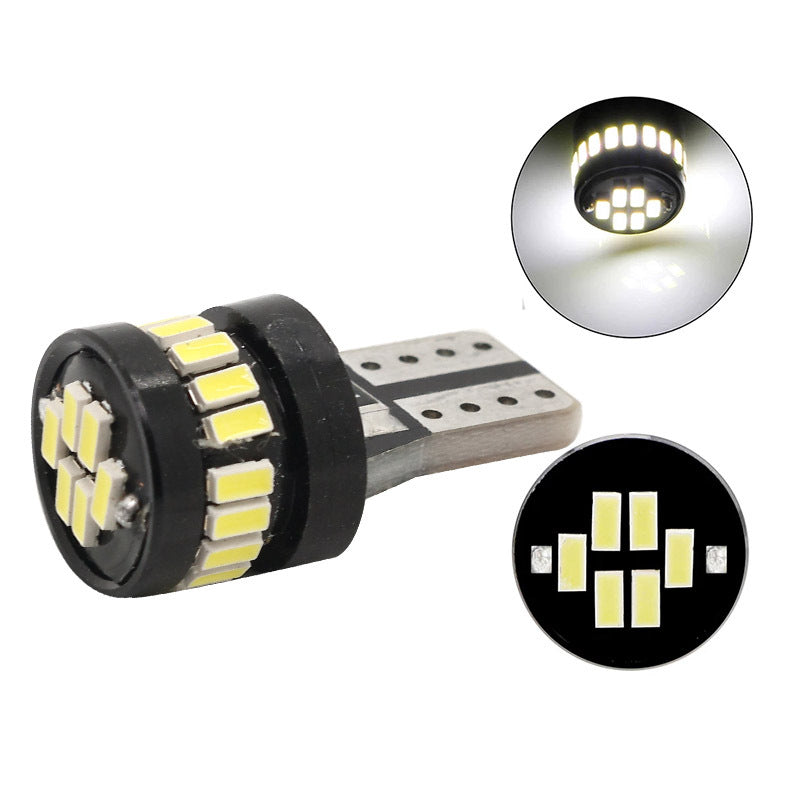 2Pcs T10 LED Canbus W5W LED Bulb Auto Lamp 3014 24SMD Car - Premium Car LED Lights from Rapidvehicles - Just $8.99! Shop now at Rapidvehicles