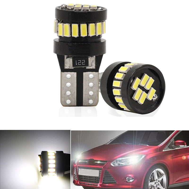 2Pcs T10 LED Canbus W5W LED Bulb Auto Lamp 3014 24SMD Car - Premium Car LED Lights from Rapidvehicles - Just $8.99! Shop now at Rapidvehicles