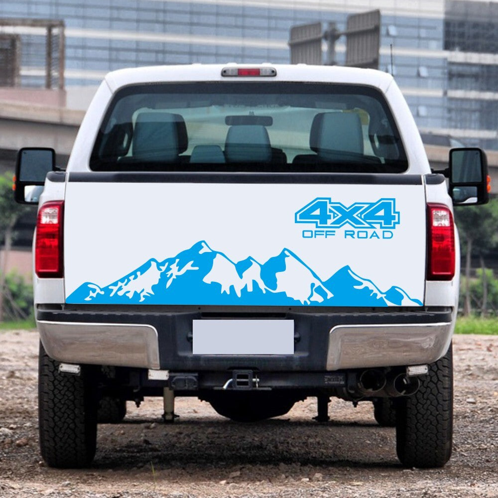 Car  Sticker 4x4 Off Road Graphic Vinyl Decal For Ford Ranger Raptor Pickup Isuzu Dma Nissan Navara Toyota Hilux Auto Accessories blue - Premium Car Stickers & Covers from Rapidvehicles - Just $26.56! Shop now at Rapidvehicles