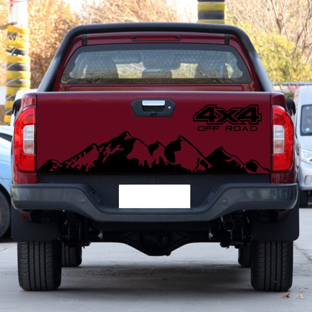 Car  Sticker 4x4 Off Road Graphic Vinyl Decal For Ford Ranger Raptor Pickup Isuzu Dma Nissan Navara Toyota Hilux Auto Accessories blue - Premium Car Stickers & Covers from Rapidvehicles - Just $26.56! Shop now at Rapidvehicles