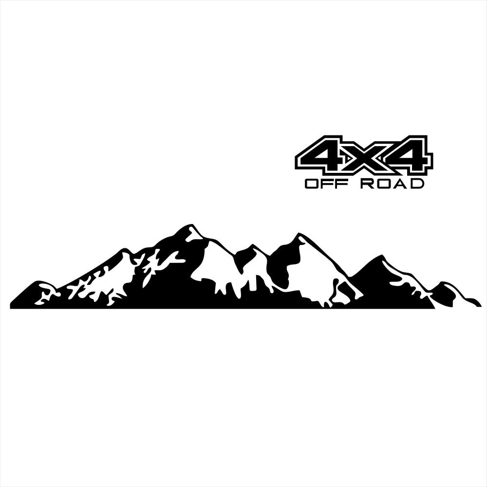 Car  Sticker 4x4 Off Road Graphic Vinyl Decal For Ford Ranger - Premium Car Stickers & Covers from Rapidvehicles - Just $29.69! Shop now at Rapidvehicles