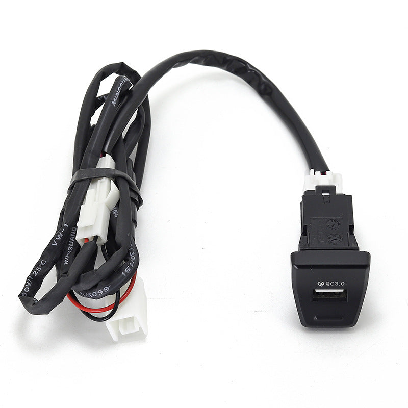 For Toyota Rav4 2019 2020 5th Central Control Position Qc3.0 Car - Premium Car Chargers from Rapidvehicles - Just $39.99! Shop now at Rapidvehicles