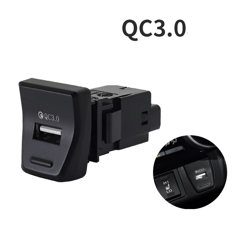 For Toyota Rav4 2019 2020 5th Central Control Position Qc3.0 Car - Premium Car Chargers from Rapidvehicles - Just $39.99! Shop now at Rapidvehicles