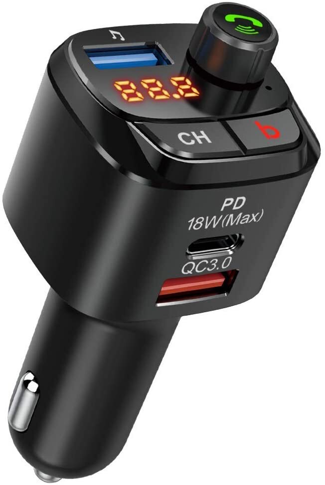 Bt 5.0 Fm Transmitter Car Mp3 Bluetooth Player Car Charger Audio - Premium Car Chargers from Rapidvehicles - Just $29.99! Shop now at Rapidvehicles