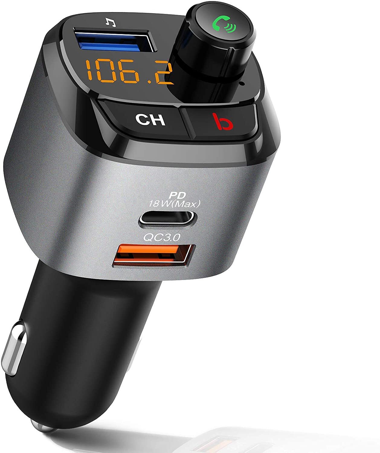 Bt 5.0 Fm Transmitter Car Mp3 Bluetooth Player Car Charger Audio - Premium Car Chargers from Rapidvehicles - Just $29.99! Shop now at Rapidvehicles