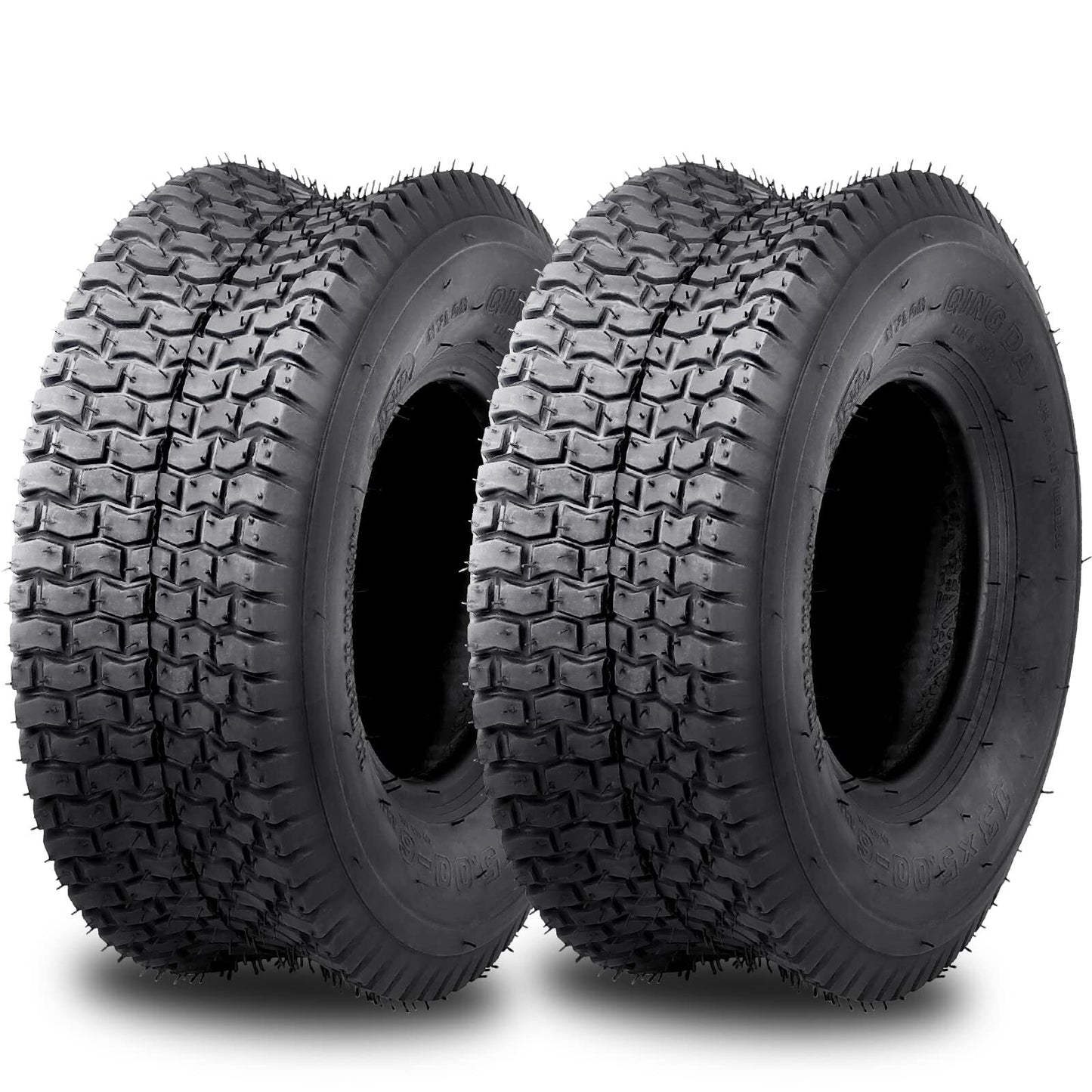 US GARVEE 13x5.00-6 Lawn Mower Tire 2Pcs 13x5x6 13-5-6 Turf Tire - Premium Tire & Wheel Tools from Rapidvehicles - Just $93.99! Shop now at Rapidvehicles