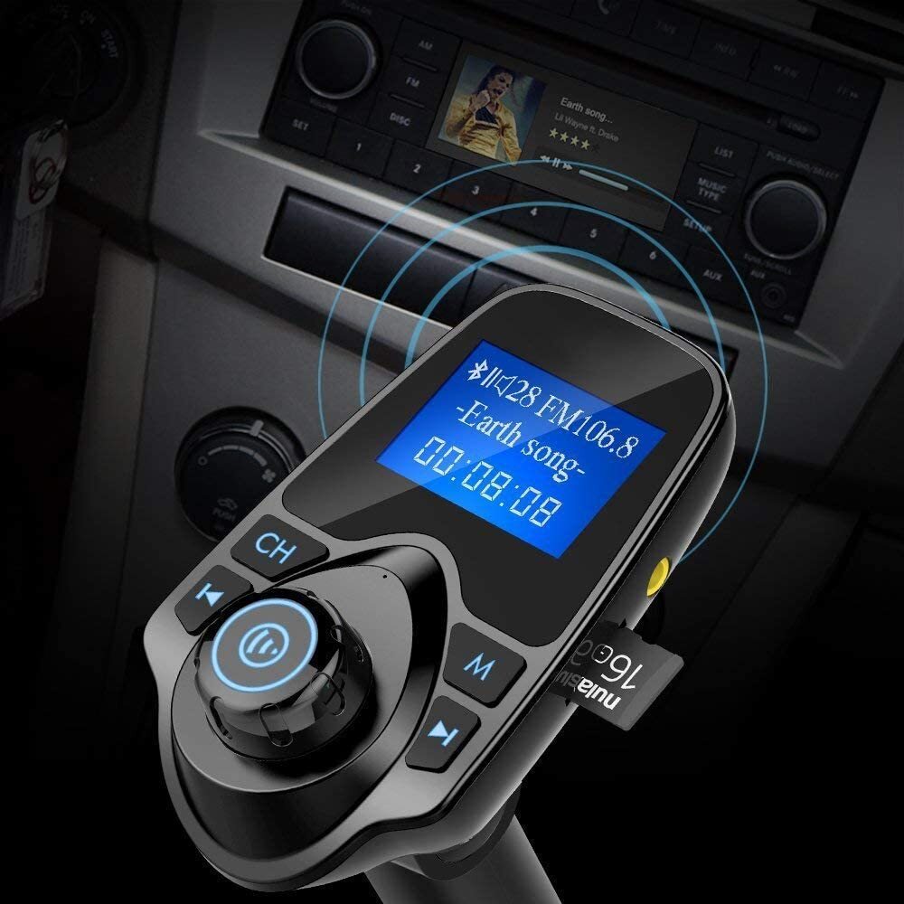 US Car Audio Player Multifunctional Car Transmitter Mp3 Player Fm Radio Car Charger Black - Premium Automotive from Rapidvehicles - Just $44.99! Shop now at Rapidvehicles