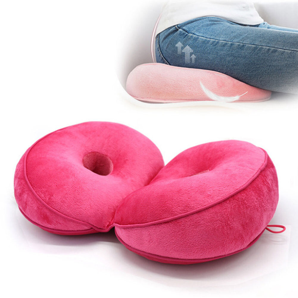 Buttocks Cushion Dual Comfort Seat Cushion Seat Cushion Pressure Relief Beautiful Buttocks Pad Pink - Premium Car Seat Cushion from Rapidvehicles - Just $33.99! Shop now at Rapidvehicles