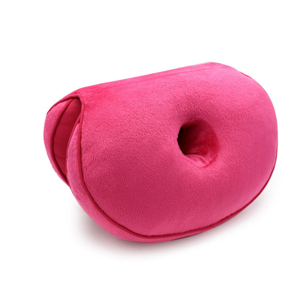 Buttocks Cushion Dual Comfort Seat Cushion Seat Cushion Pressure Relief Beautiful Buttocks Pad Pink - Premium Car Seat Cushion from Rapidvehicles - Just $33.99! Shop now at Rapidvehicles