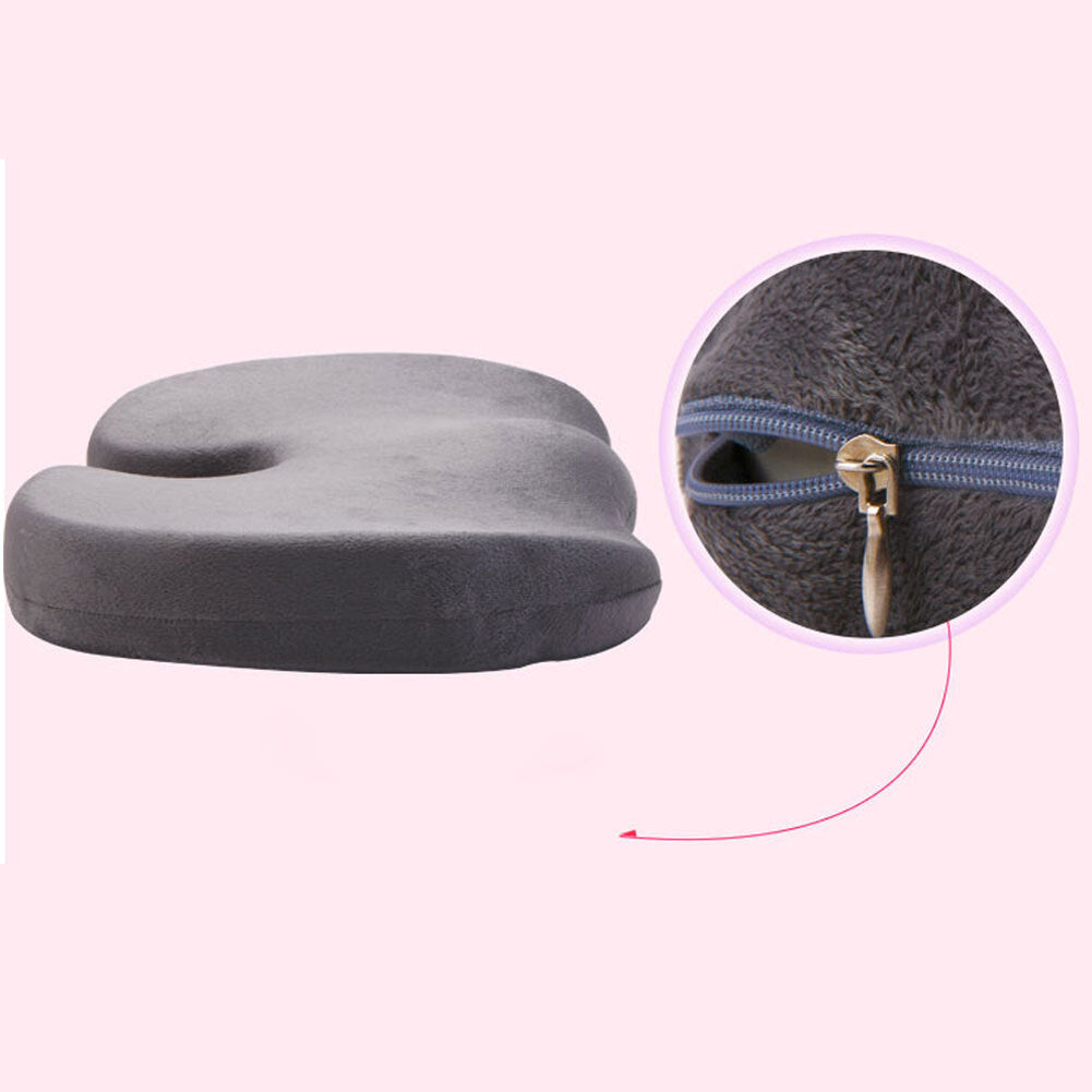 Orthopedic Memory Cushion Foam U Coccyx Travel Seat Massage - Premium Car Seat Cushion from Rapidvehicles - Just $44.99! Shop now at Rapidvehicles