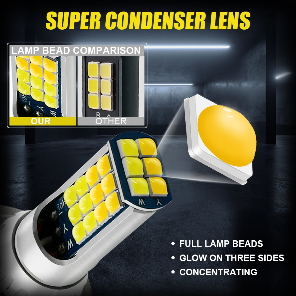 1 Pair Aluminum Car V6 High-brightness Dual-color Fog Lamp Car Light 9005 - Premium Car LED Lights from Rapidvehicles - Just $32.62! Shop now at Rapidvehicles