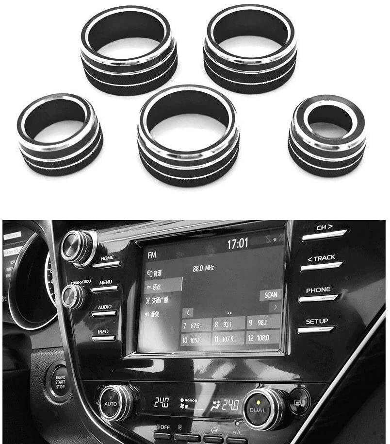 5pcs Center  Console  Knobs  Ac  Air  Conditioning - Premium Car Organizers from Rapidvehicles - Just $24.29! Shop now at Rapidvehicles