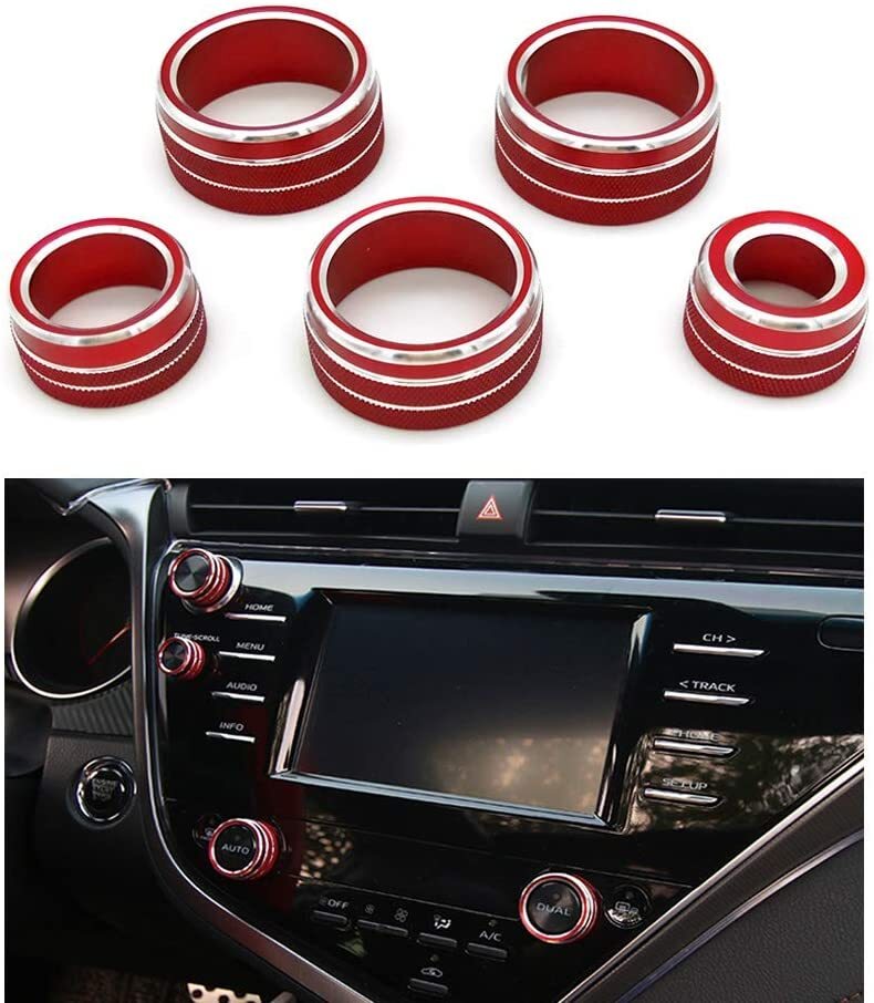 5pcs Center  Console  Knobs  Ac  Air  Conditioning - Premium Car Organizers from Rapidvehicles - Just $24.29! Shop now at Rapidvehicles