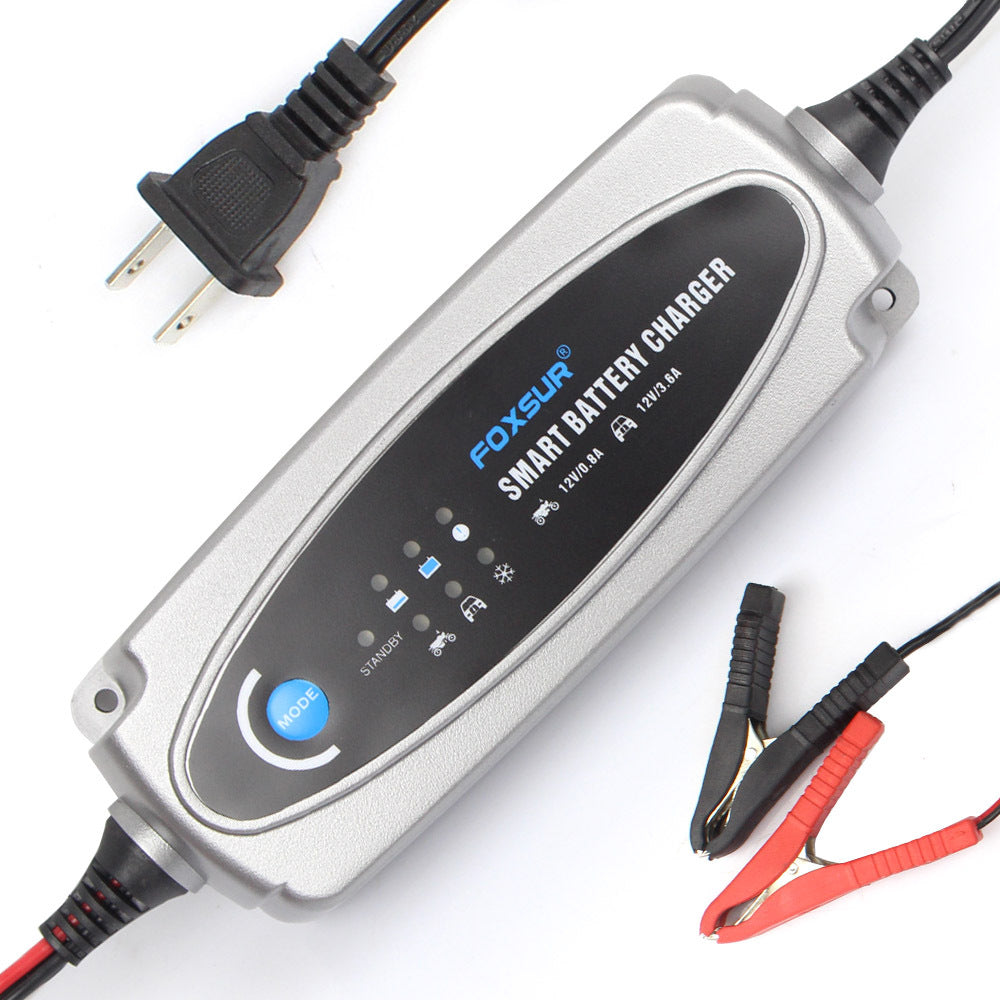 12V 3.6A Or 12V/0.8A Car Motorcycle Battery Charger Ac Input 100-240v Eu Uk Us Plug U.S. Plug - Premium Motorcycle Accessories from Rapidvehicles - Just $50.99! Shop now at Rapidvehicles