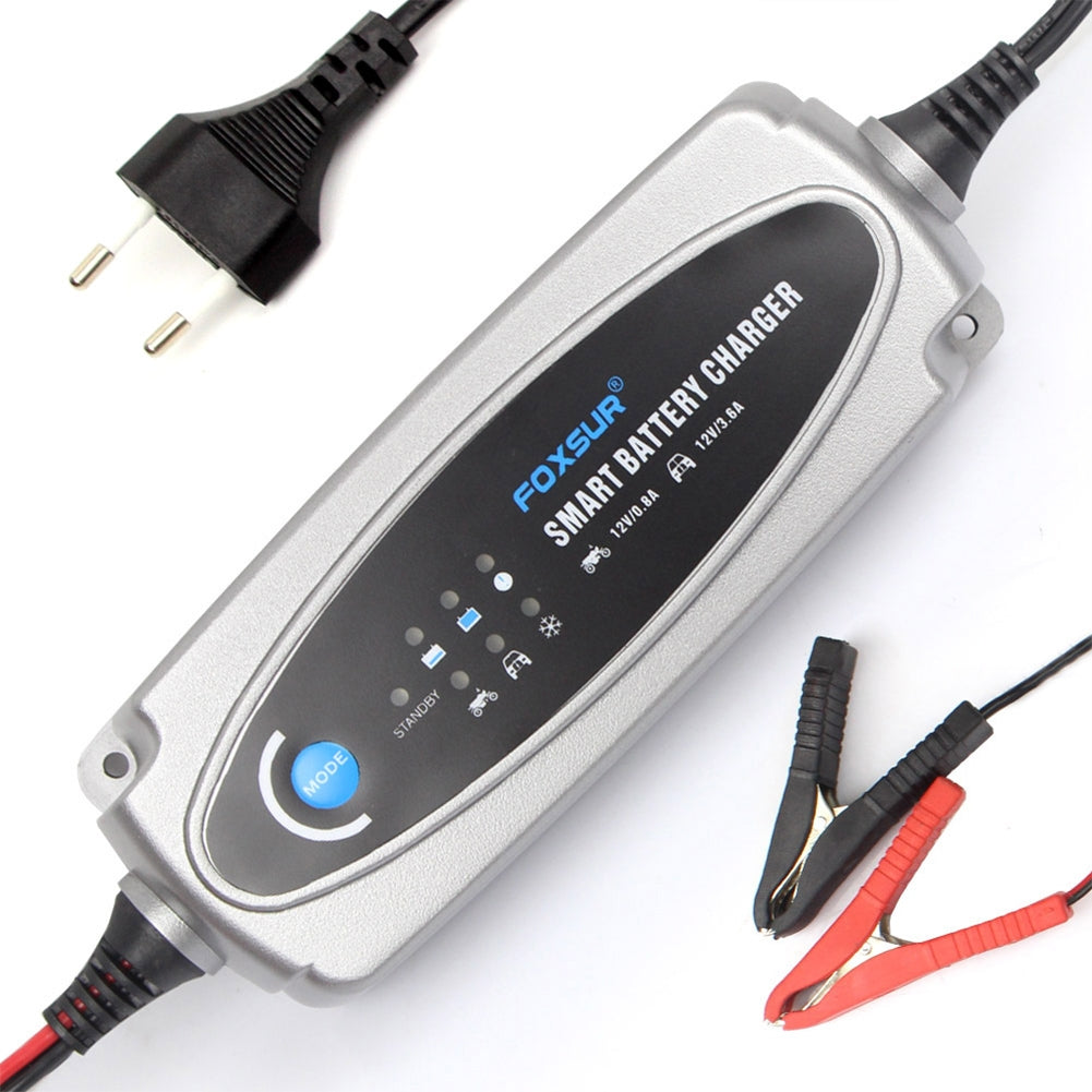 12V 3.6A Or 12V/0.8A Car Motorcycle Battery Charger Ac Input 100-240v Eu Uk Us Plug U.S. Plug - Premium Motorcycle Accessories from Rapidvehicles - Just $50.99! Shop now at Rapidvehicles