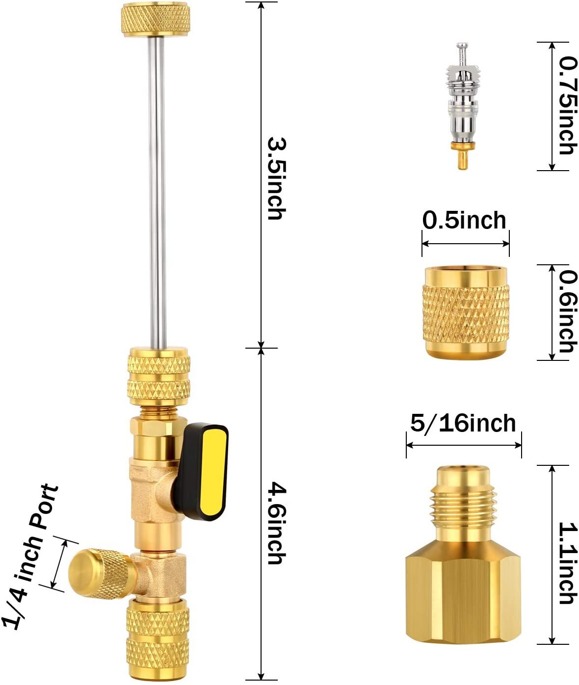 Valve Core Remover Installer Tool Valve Core Loading And - Premium Other Car Tools from Rapidvehicles - Just $41.99! Shop now at Rapidvehicles