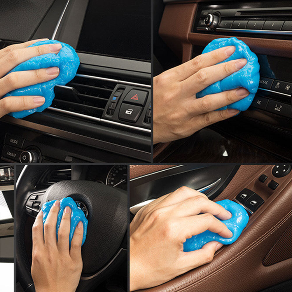 Interior Cleaning Magic Cleaning Glue For Car Interior Air Outlet Useful Car Interior Cleaning Soft Glue Blue - Premium Car Wash Tools from Rapidvehicles - Just $13.87! Shop now at Rapidvehicles