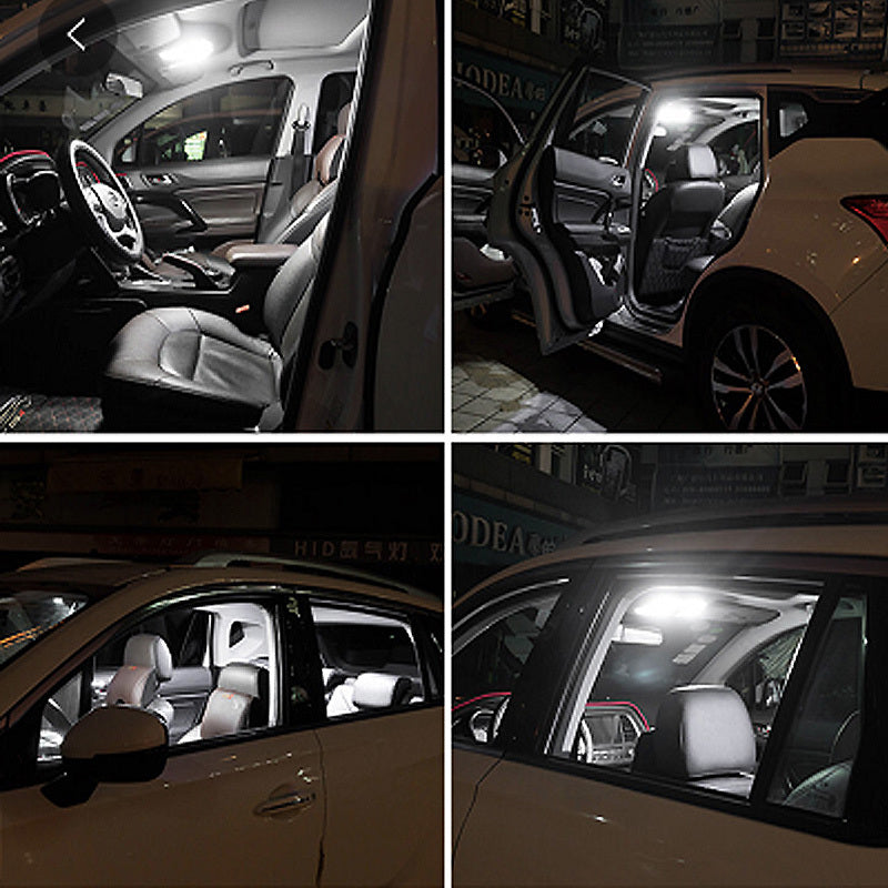 Car  Led  Reading  Light Double-pointed Cob Roof Light License Plate Light Carriage Light 31mm/36mm/39mm/41mm White light_41mm - Premium Car LED Lights from Rapidvehicles - Just $9.30! Shop now at Rapidvehicles