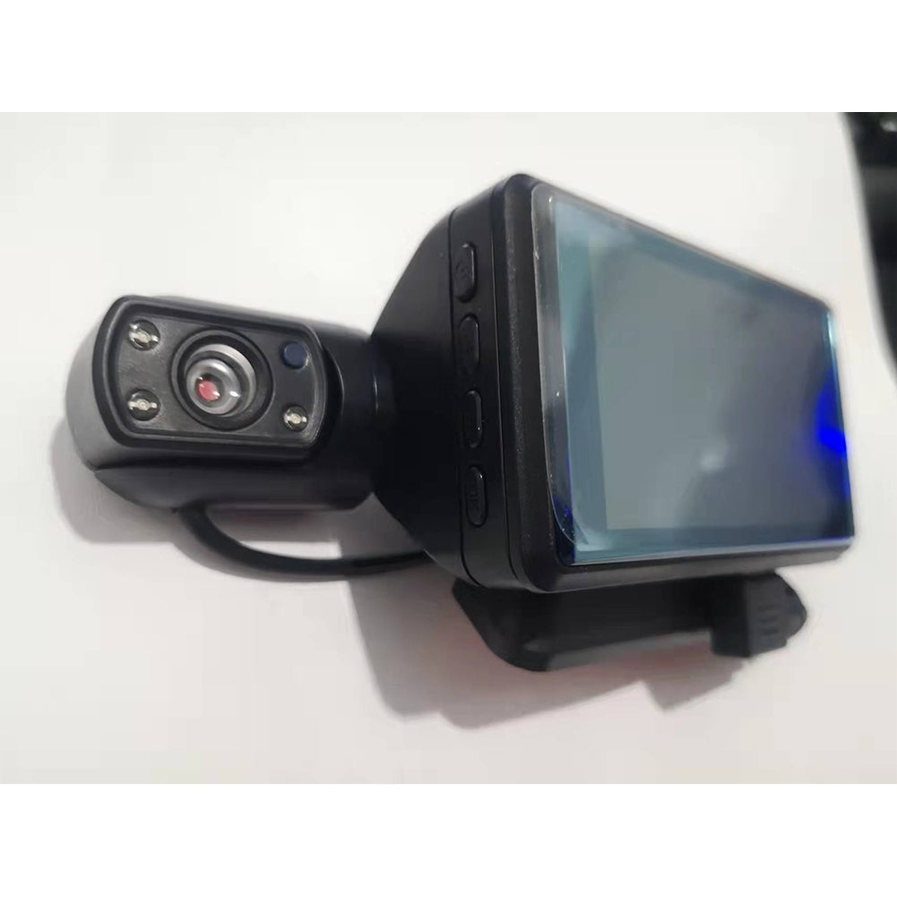 Driving  Recorder Dual Lens Front + Internal Camera 1080p Car Dvr Video Recorder Black - Premium Car DVR from Rapidvehicles - Just $50.28! Shop now at Rapidvehicles