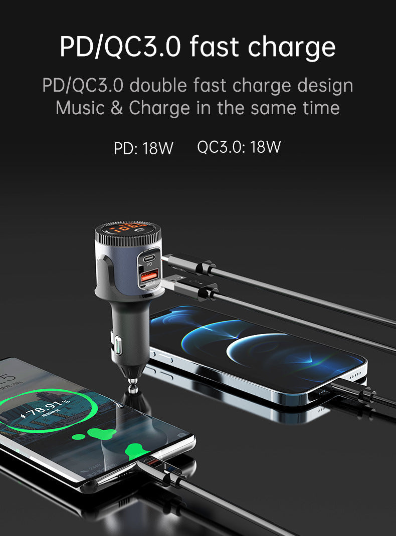 Bc72 Car  Fast  Charging  Head PD Charger QC 3.0 - Premium Car Chargers from Rapidvehicles - Just $37.99! Shop now at Rapidvehicles