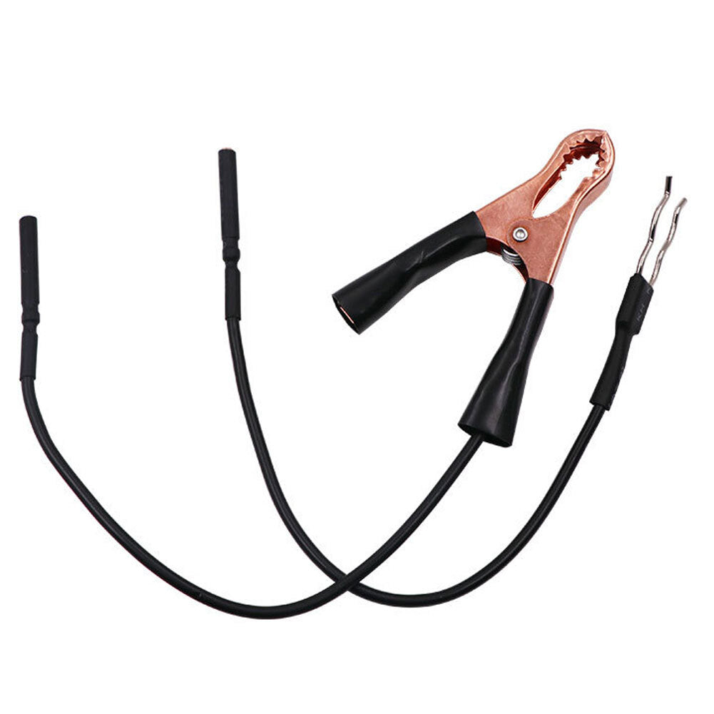 2pc Metal + Plastic Vehicle  Leakage  Detection  Tool, Car Battery Test Power Supply Cable Plug + Clip Detector, For Professional Electrician Black - Premium OBD & Diagnostic Tools from Rapidvehicles - Just $15.99! Shop now at Rapidvehicles