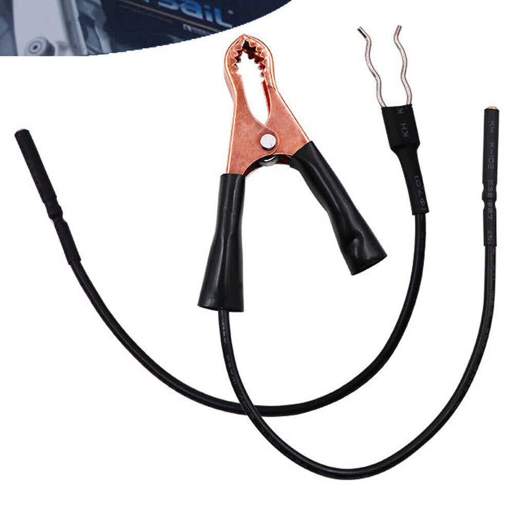 2pc Metal + Plastic Vehicle  Leakage  Detection  Tool, Car Battery Test Power Supply Cable Plug + Clip Detector, For Professional Electrician Black - Premium OBD & Diagnostic Tools from Rapidvehicles - Just $15.99! Shop now at Rapidvehicles