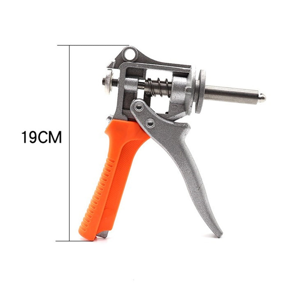 Flat Hole Pliers Car Depression Repair Tool Trimming Pliers Clamping Edge Flat Hole Caliper Repair Tools Sheet Metal Repair Silver gray+orange - Premium Scratch Repair from Rapidvehicles - Just $37.99! Shop now at Rapidvehicles